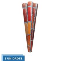 3 Rolo Decorativo Adesivo PVC Tijolo 5mx45cm - ECOS