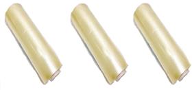 3 Rolos Bobina Plastico De Filme Pvc 45cm X 300 Metros 3 Rolos Bobina Plastico De Filme Pvc 45cm X 300 Metros