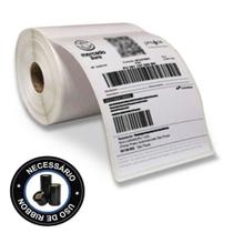 3 rolos Etiqueta INTERMEC P42T 10x15 Cm Couchê Serrilha