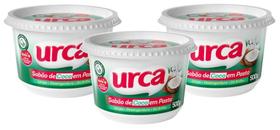 3 Sabão Em Pasta De Coco Urca - Feito Com Óleo De Coco 500g