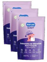 3 sabonete liquido baruel baby refil sono tranquilo 210ml 3 sabonete liquido baruel baby refil sono tranquilo 210ml