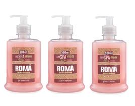 3 Sabonete Liquido Linha Premium Romã Linn Spa Frasco 500ml