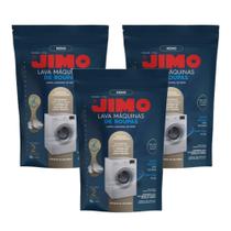 3 Sachê 6Unx20gr Limpa Máquina Jimo Remove Resíduos Sem Cloro Concentrado Não Mancha Tecidos Uso Interno Máquinas Automáticas Semiautomáticas 3 Sachê 6Unx20gr Limpa Máquina Jimo Remove Resíduos Sem Cloro Concentrado Não Mancha Tecidos Uso Interno Máquinas Automáticas Semiautomáticas
