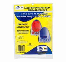 3 Saco Para Aspirador De Pó Modelo Arno Booly 1500w E 1600w