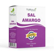3 Sal Amargo - Sulfato de Magnésio 30g em Pó - Multinature