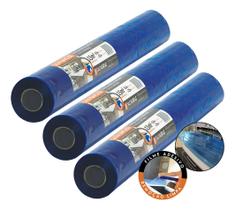 3 Salva Bancada Pelicula Protetora Obra 0,60mx25m Salvabras