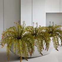 3 Samambaias Artificiais com Folhas Premium para Montar Jardim Vertical Elegante - DE2223 3 Samambaias Artificiais com Folhas Premium para Montar Jardim Vertical Elegante - DE2223