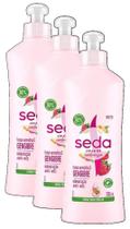 3 Seda Creme Para Pentear Frutas Vermelhas e Gengibre 300Ml 3 Seda Creme Para Pentear Frutas Vermelhas e Gengibre 300Ml