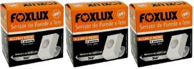 3 Sensores Presença Sobrepor Parede E Teto Bivolt Foxlux 3 Sensores Presença Sobrepor Parede E Teto Bivolt Foxlux