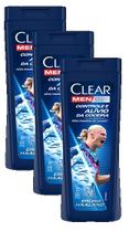3 Shampoo CLEAR Men Controle Alivio Da Coceira Sports 200ML 3 Shampoo CLEAR Men Controle Alivio Da Coceira Sports 200ML