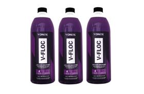 3 Shampoo Lava Autos Concentrado VONIXX VFLOC 1,5L