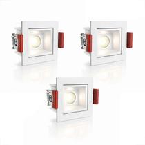 3 Spot Mini Dowlight Led Embutir Micro Quadrado 4000k Bet88 3 Spot Mini Dowlight Led Embutir Micro Quadrado 4000k Bet88