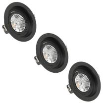 3 Spot Recuado Embutido Save Energy para Lâmpada AR70