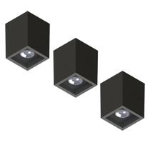 3 Spot Sobrepor Save Energy Boxit Par30 E27 Preto 110/220v 3 Spot Sobrepor Save Energy Boxit Par30 E27 Preto 110/220v