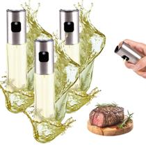 3 Spray Borrifador De Azeite Vinagre Óleo Shoyu Pulverizador Frasco De Vidro 3 Spray Borrifador De Azeite Vinagre Óleo Shoyu Pulverizador Frasco De Vidro