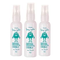 3 Spray Capilar Contra Piolho Arruda Citronela Abelha Rainha