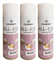 3 Spray Cola Adesivo De Contato Colorart All-fix 300ml Forte