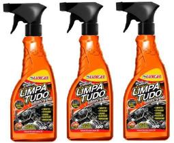 3 Super Limpador Limpa Tudo Luxcar 500 Ml 3 Super Limpador Limpa Tudo Luxcar 500 Ml