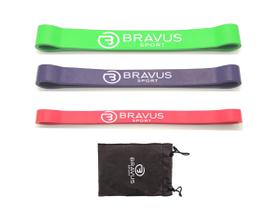 3 Super Mini Bands Forte, Super Forte e Super Extra Forte Bravus - Bravus Sport