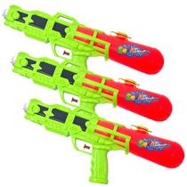 3 Super Pistola Arma Grande Water Gun Lanca Agua Brinquedo 45cm Suporta Até 500ml Para Piscina Lago 3 Super Pistola Arma Grande Water Gun Lanca Agua Brinquedo 45cm Suporta Até 500ml Para Piscina Lago