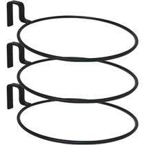 3 Suporte Anel Treliça Pallet Vaso AutoIrrigável 16cm Raiz