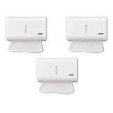 3 Suporte P Papel Toalha De Parede Academias Compacto Branco - Premisse