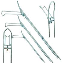 3 Suporte para Vara de Pesca Manivela 48cm 3 Suporte para Vara de Pesca Manivela 48cm