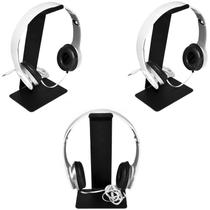 3 Suportes De Fone De Ouvido Em Aço Headphone Headset Gamer 3 Suportes De Fone De Ouvido Em Aço Headphone Headset Gamer