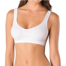 3 Sutiã Top Lupo Loba Sem Costura Soutien Top Sem Bojo Para Academia Corrida