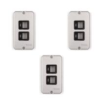 3 Tampa Condulete 1/2-3/4 P/ 2 Rj45 Com Moldurura Tramontina