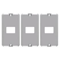 3 Tampa Condulete Alumínio Tomada Rj Medida 3/4 Sieg