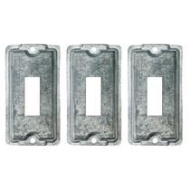 3 Tampa De Condulete Múltiplo Alumínio 1 Polegada 1 Tecla Sieg