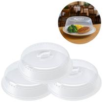 3 Tampas Protetora De Alimentos Para Micro Ondas De 26cm 3 Tampas Protetora De Alimentos Para Micro Ondas De 26cm