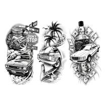 3 Tatuagens Temporária Falsa Carros 3 Tatuagens Temporária Falsa Carros