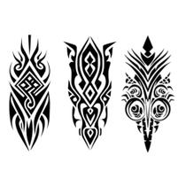 3 Tatuagens Temporaria Tribal Mod 2