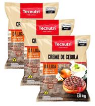 3 Tempero Creme Cebola Tecnutri Rende 17L Pacote 1,01Kg