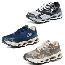 3 Tênis Escolar Infantil Masculino Macio Kit Flexível Compre Já