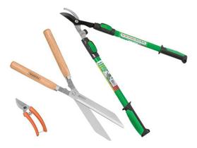 3 Tesouras De Poda- Plantas- Galhos- Gramas E Cercas Vivas 3 Tesouras De Poda- Plantas- Galhos- Gramas E Cercas Vivas