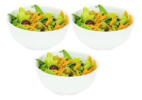 3 Tigelas Bowls Cumbuca 14cm 100% Melamina Gourmet Mix