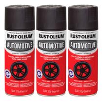 3 Tinta Spray Para Rodas Carro Antiferrugem Metal Rust Oleum