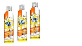 3 Tira Mancha Gordura Roupa Tecido Estofado Domline 150Ml