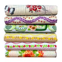 3 Toalhas De Mesa De 4 Lugares Estampas Sortidas Decoradas