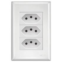 3 Tomadas (2P+T) 20 Ampères Evidence - 3268 - FAME