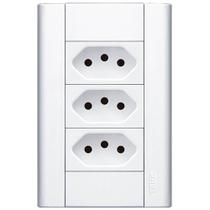3 Tomadas Modulare 2P+T 20A 250 Volts - 3125 - FAME