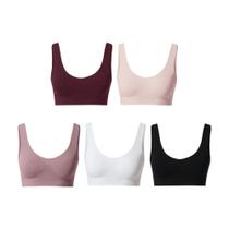 3 Top Sem Bojo Sem Costura Regata Microfibra Fitness She