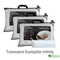 3 Travesseiros Látex Infinity - Alto 3 Travesseiros Látex Infinity - Alto