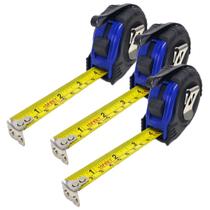 3 Trena Aço 3mx19mm Emborrachada Com Trava Imã Profissional 3 Trena Aço 3mx19mm Emborrachada Com Trava Imã Profissional