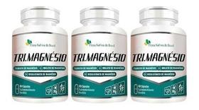 3 Tri Magnésio Quelato + Taurato + Malato De Magnésio 60cps 3 Tri Magnésio Quelato + Taurato + Malato De Magnésio 60cps