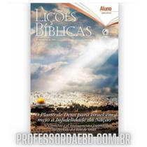 3 Trimestre 2021 CPAD O Plano Divino para Israel em meio à infidelidade da Nação ALUNO