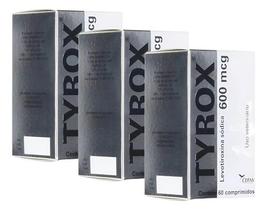 3 Tyrox 600mg Repositor Hormonal Cães Cão Cachorros Cepav